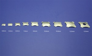 แป้นพิมพ์สวิตช์ไฟฟ้า4ขารูปโดมโลหะมีเสถียรภาพปรับแต่งโลโก้ใหม่ - Product Image 5