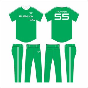 Camiseta de béisbol blanca barata de manga corta personalizada, venta al por mayor, sublimación y bordado, fabricante de uniformes de Béisbol Mundial - Product Image 1