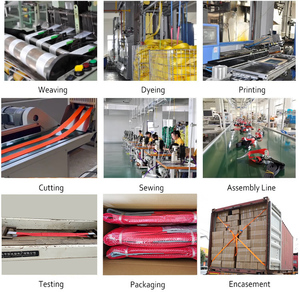 Dây đai nâng hàng bằng vải polyester 100% tùy chỉnh nhà máy, chịu tải nặng, đạt chứng nhận CE/GS, 10, 20, 30 tấn - Product Image 4