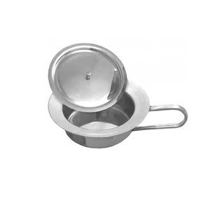 Bassin de lit rond réutilisable de fournitures médicales en gros de haute qualité avec couvercle Instrument creux d'hôpital antirouille en acier inoxydable - Product Image 5