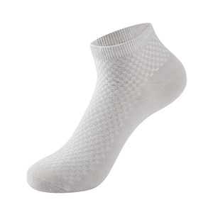 Calcetines Cortos Casuales para Hombre, de Fibra de Bambú, Transpirables, Antibacterianos, para Primavera y Otoño - Product Image 3