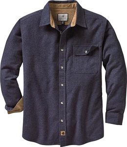 Premium Men's 100% Cotton Flannel Shirt Custom Logo Plus Size Soft Plaid Casual Breathable Comfortable for Adults Denim Shirts - Product Image 1