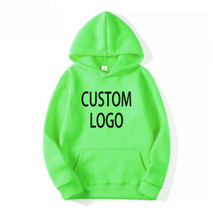 Pull à capuche pour homme 100% coton avec logo brodé, cordon de serrage personnalisé, design surdimensionné, top tendances, mode, hiver teint uni - Product Image 3