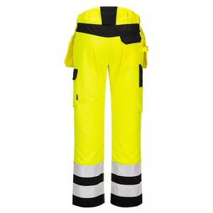 Pantalones de Seguridad Reflectantes de Alta Visibilidad para Hombre, Ropa de Trabajo para Exteriores, con Bolsillos, 100% Algodón, Certificación CE, Logotipo Personalizado, Servicio OEM - Product Image 3