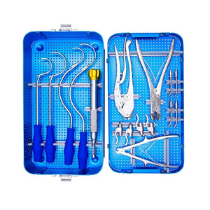ชุดเครื่องมือเกี่ยวกับศัลยกรรมกระดูกด้วยมือทำจากสแตนเลสใช้ซ้ำได้ - Product Image 5