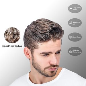 <span class=keywords><strong>Cera</strong></span> per <span class=keywords><strong>Capelli</strong></span> Opaca Biologica a Marchio Privato con Lucentezza e Texture Tenuta Forte Lunga Durata <span class=keywords><strong>Cera</strong></span> per Acconciature Maschili - Product Image 5