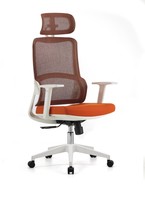 Prix d'usine Chaises de bureau ergonomiques avec dossier haut tournant Guest Manager Chaise de bureau ergonomique pivotante en maille pour direction