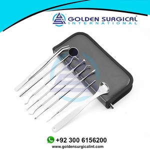 ชุดเครื่องมือแกะสลักขี้ผึ้งฟันสเตนเลสอเนกประสงค์8ชิ้น/เซ็ตชุดเครื่องมือทันตกรรมชุดเครื่องมือผ่าตัด - Product Image 3