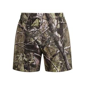 กางเกงขาสั้นชายแห้งเร็วสำหรับฤดูร้อน ชุดว่ายน้ำชายหาด พิมพ์ลายดิจิตอลสีสันสดใส ขนาดใหญ่ ผลิตจากเส้นใยโพลีเอสเตอร์ - Product Image 2