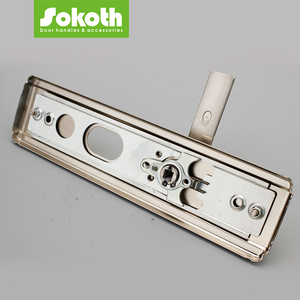 Tay nắm cửa trên tấm sắt giá bán buôn sắt khóa cửa cho kim loại thép cửa mô hình cổ điển - Product Image 5