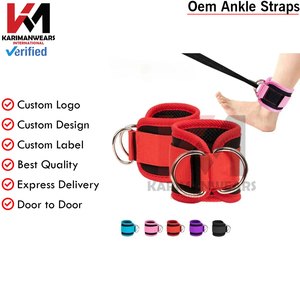 Sangles de poignet et de cheville pour l'entraînement physique, équipement de protection pour l'entraînement aux haltères, renforcement des fessiers - Product Image 4