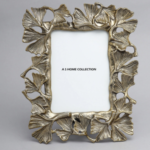 Elegante Juego de 2 Marcos de Fotos de Metal Fundido, Chapados en Oro, Modernos y Decorativos, para el Hogar, la Oficina y como Regalo - Product Image 6