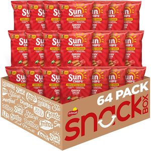 SunChips Chips de Cereales Integrales 100%, Salsa de Jardín, Bolsas de 1.5 oz, Paquete de 64 - Product Image 1