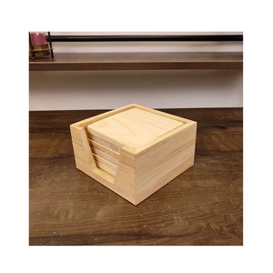 Posavasos Rústicos Hechos a Mano de Madera y Resina para Bebidas |   Posavasos de Madera Natural para Cocina, Cafetería y Decoración del Hogar - Product Image 6