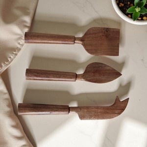 Cuchara de Servir Vintage Hecha a Mano de Madera - Utensilio Desechable Ecológico para Fiestas - Product Image 6