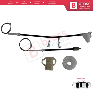 ชุดซ่อมมอเตอร์กระจกไฟฟ้า BWR445 ประตูหลังขวา สำหรับ Octavia MK1 1U 1996-2000 รุ่นก่อนปรับโฉม 1U0839462 - Product Image 3