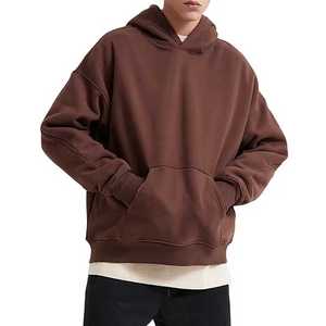 Sudaderas con capucha de otoño invierno de alta calidad para hombre, sudaderas personalizadas con diseño de calle, forro polar de algodón 100%, secado rápido, transpirable, ODM - Product Image 2