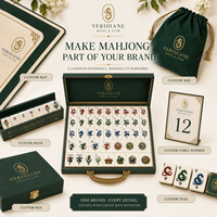 Ensembles de Mahjong Américains Personnalisés pour Hôtels, Vignobles, Restaurants, Événements – Tuiles, Tapis, Supports en Gros, OEM, Vente en Gros
