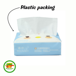 Emballage en papier de soie personnalisé de haute qualité sacs à fond carré en plastique PE solide produits ménagers durables du Vietnam - Product Image 4