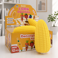 Jouet Squishy Maïs 25 CM – Anti-stress et Décompression – Forme Mignonne de Maïs – Restauration Rapide de la Forme – Idéal pour Enfants et Adultes – Cadeau Préféré