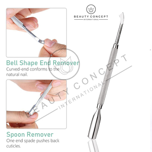 Instrument de soin des cuticules ultra-raffiné : Repousse-cuticules de précision et embout de nettoyage pour des résultats lisses, propres et détaillés - Product Image 6