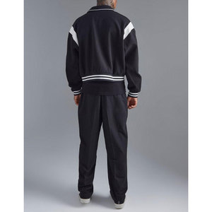 Chaqueta Universitaria Personalizada, Chaqueta Bomber de Estilo Vintage, Chaqueta de Invierno, Diseños al por Mayor OEM - Product Image 2