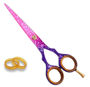 <b>Barber</b> Scissors <b>Set</b> 6.0 Inch Hair Scissors | Scissor for <b>Barber</b> Paper Coating With Custom Designs Made - Product Image 4