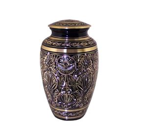 โกศใส่เถ้ากระดูกของผู้ใหญ่ทำจากทองเหลืองแฟนซีขนาดใหญ่ทำด้วยมือ - Product Image 2