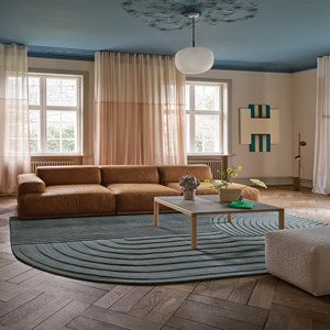 Luxury <b>3D</b> Handmade Wool Rug Soft Modern Area Carpet for Home Use for Living Room Bedroom and Picnic Washable - Product Image 2