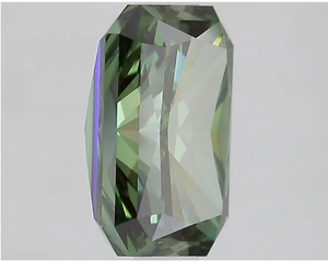 Venta al por mayor de diamantes cultivados en laboratorio VVS de 2 quilates DEF diamante sintético de laboratorio Hpht CVD con piedra preciosa verde de corte radiante certificada por IGI - Product Image 1
