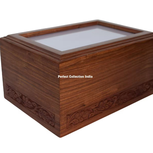 High Quality Carved Biodegradable Bamboo <b>Caskets</b> Ceramic Metal <b>Pet</b> Cremation <b>Urns</b> Wooden <b>Urns</b> Adult Storage-for Funeral Memorial - Product Image 1