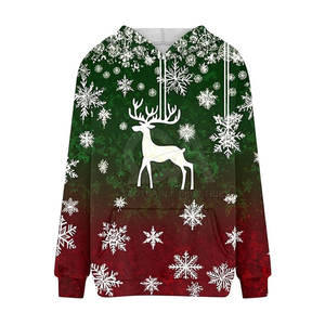 New Arrival Hot Sales Women Oversized <b>Christmas</b> <b>Hoodies</b> Hot Sale Anti-pilling breathable <b>hoodies</b> for woman <b>Christmas</b> <b>Hoodies</b> - Product Image 4