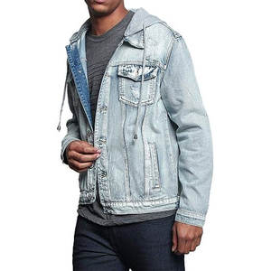 Nouveau prix d'usine à la mode Veste en jean résistante à la mode à séchage rapide Veste en jean pour homme de qualité supérieure pour homme - Product Image 2