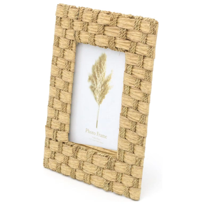 Marcos de fotos de algas marinas naturales tejidas hechos en Vietnam material ecológico utilizado para la decoración del hogar marcos de fotos al por mayor - Product Image 1