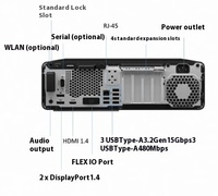 HP Pro Tower 280 G9 SFF PC, Intel G6900 CPU, 4GB, 256GB, HPE 280 Pro G9 SFF PCi desktopcomputer, single host pc