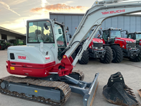 Mini-excavatrice Takeuchi TB260 de 6 tonnes, excavatrice compacte sur chenilles de 5735 kg, 48 CV, diesel, hydraulique, à prix avantageux