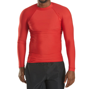 เสื้อแรชการ์ดสำหรับผู้ชายเสื้อออกกำลังกายแบบปรับแต่งได้ - Product Image 1