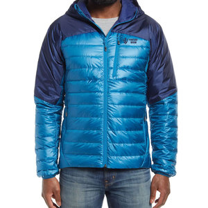 แจ็กเก็ตขนเป็ดระบายอากาศได้ดีสำหรับผู้ชายสไตล์ไม่เหมือนใครพร้อมโลโก้ด้านหน้า - Product Image 3