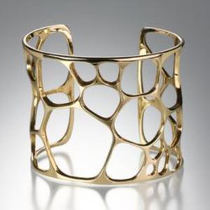 แหวนรองผ้าเช็ดปากโลหะขัดเงาหรูหราสง่างามพร้อมดีไซน์เจียระไนเพชรสำหรับการตกแต่งอาหารค่ำในวันครบรอบแต่งงานระดับพรีเมียม - Product Image 1