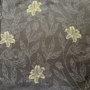 ABAYA Filles Métallique Respirant Ultra Doux 100% Polyester Satin Tissu Jacquard Conception PK 1336 BEIGE Vêtements - Product Image 1