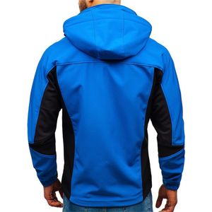 2022 nueva chaqueta SOFTSHELL Fitness deportes a prueba de viento polar hombres ropa de trabajo impermeable suave Shell chaquetas al aire libre - Product Image 4