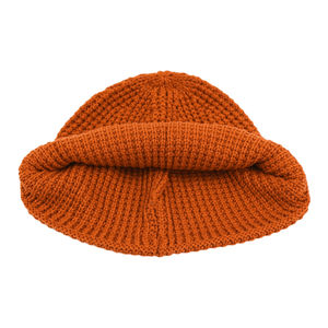 Custom Plain Waffle Beanie Acrylic Winter <b>Men</b> Woman Warm Knitted <b>Hats</b> - Product Image 4