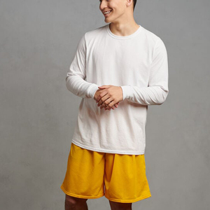 2025 vente en gros de haute qualité en gros Polyester hommes Shorts Logo personnalisé hommes court athlétique entraînement 5 pouces Shorts pour hommes - Product Image 5