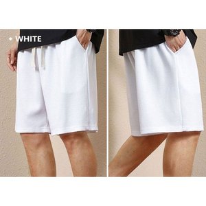 2025 nouveaux hommes été Gym course Shorts Sexy basket-ball Shorts avec taille élastique solide motif entraînement Sprint vêtements de sport - Product Image 2