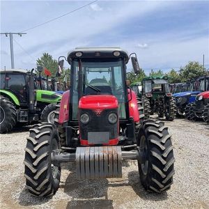 Tractor de ruedas Massey Ferguson 385 4WD usado similar al MF 375 - Product Image 2