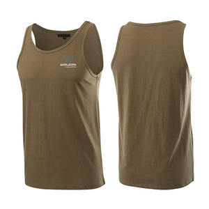 Venta al por mayor camiseta sin mangas para hombres Chaleco de fitness muscular personalizado camisetas sin mangas para hombres transpirable Stringer culturismo camisetas sin mangas de gimnasio personalizadas. - Product Image 4