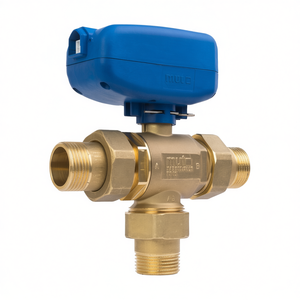 Vanne à trois voies Mut 1'' 230V pour systèmes CVC Série TMO XL 703002777 avec trois raccords M-M-M et relais - Product Image 2