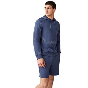 Nouvel Arrivage – Ensemble Short et Sweat à Capuche Formel d'Été pour Homme, Taille Personnalisée, Imprimé, Haute Qualité, Vente en Gros, Grandes Tailles, Logo Personnalisé - Product Image 6