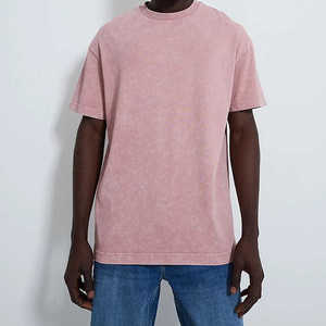 2025 personnalisé hommes poids lourd Boxy Fit T-Shirt nouveau haute qualité surdimensionné 100% coton à la mode tricoté blanc T-Shirt pour - Product Image 2