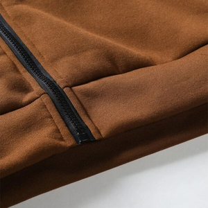 Chándal grueso cálido Premium de invierno para hombre, chándal personalizado de calidad premium de color sólido para hombre - Product Image 5